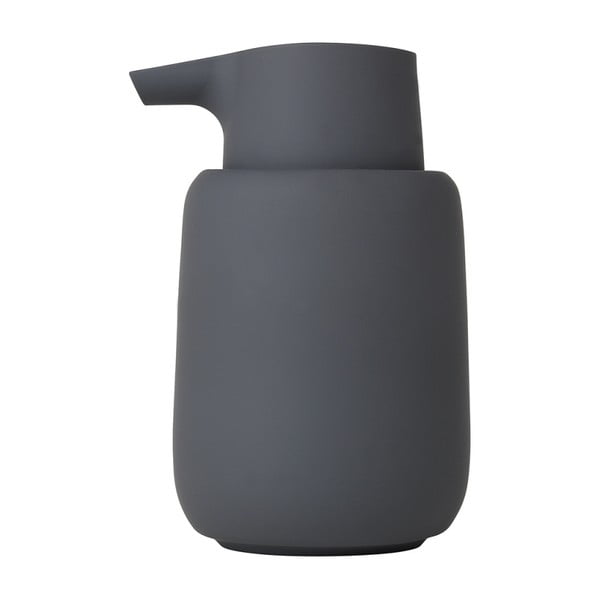 Sivo-črn dozirnik za milo Blomus Sono, 250 ml