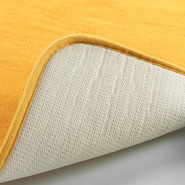 Rumena kopalniška preproga 50x120 cm Vitamine – douceur d'intérieur-image-4