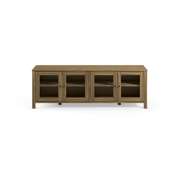 TV omarica iz masivnega bora v naravni barvi 150x50x40 cm Alessandra – Marckeric-image-2