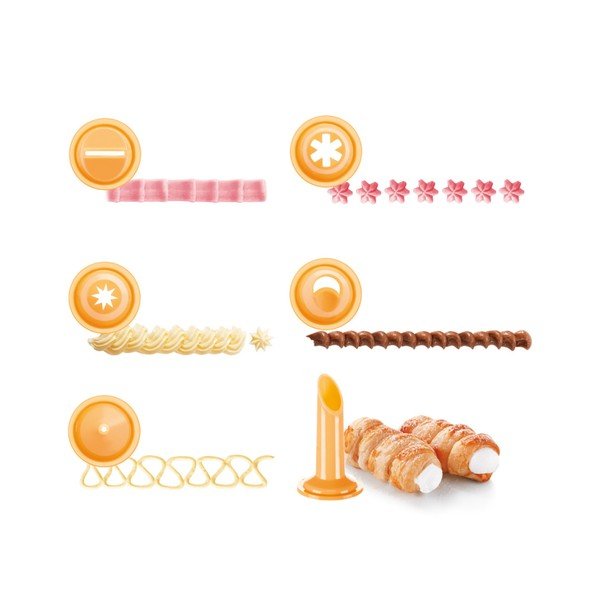 Komplet za okraševanje sladic Delícia – Tescoma-image-1