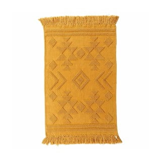 Oker rumena pralna preproga 60x90 cm Cilaos – douceur d'intérieur