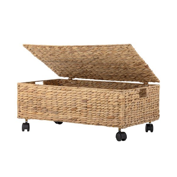 Otroška škatla za shranjevanje iz vodne hijacinte v naravni barvi 63x40x26 cm Nelas – Bloomingville Mini