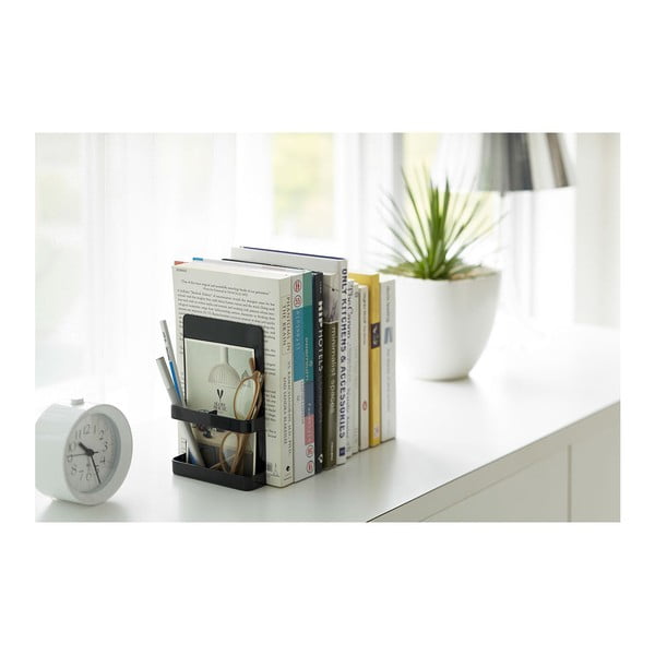 Črno držalo za knjige YAMAZAKI Tower-image-2