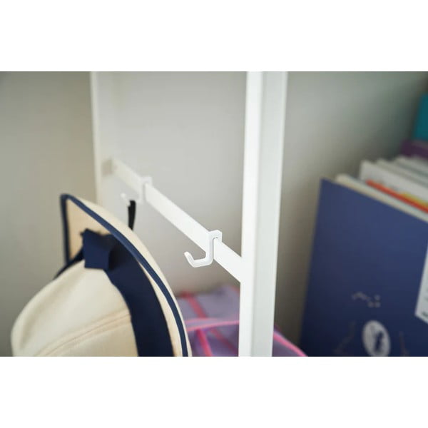 Bel kovinski regal na koleščkih 42x60 cm Tower – YAMAZAKI-image-3