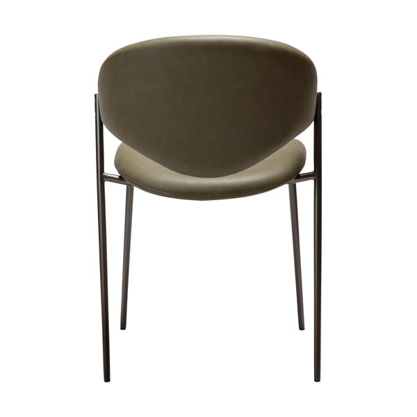 Kaki zelen jedilni stol iz umetnega usnja Zone – DAN-FORM Denmark-image-4