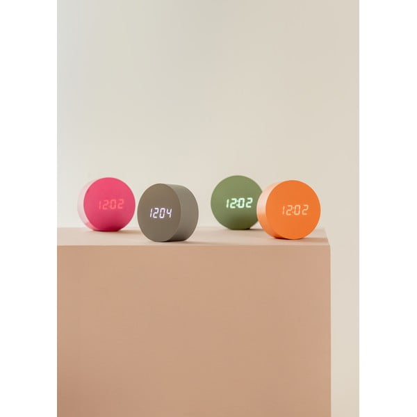 Digitalna budilka ø 9 cm Spry Round – Karlsson-image-2