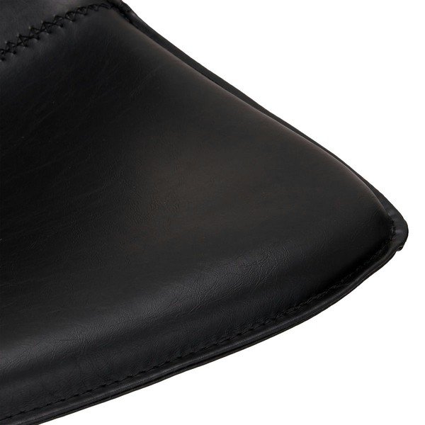 Črni vrtljivi barski stoli v kompletu 2 ks 98 cm Isabel – Furnhouse-image-3