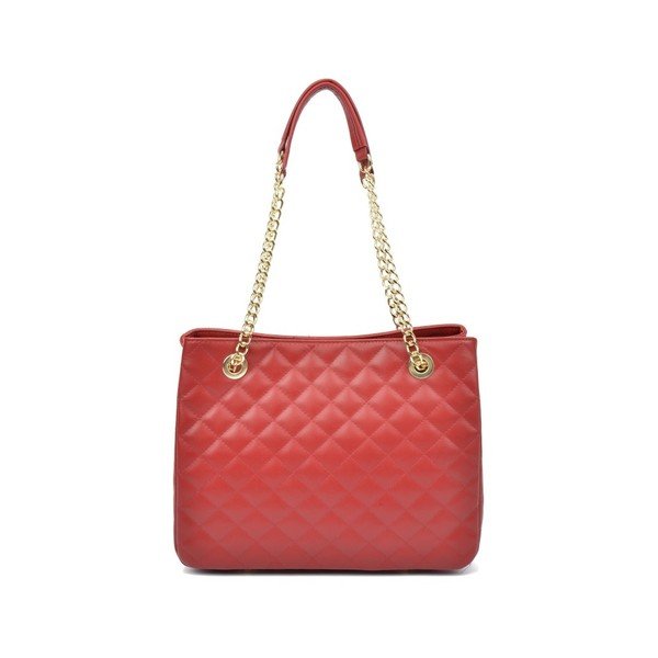 Rdeča usnjena torbica Isabella Rhea Perta Rosso-image-2