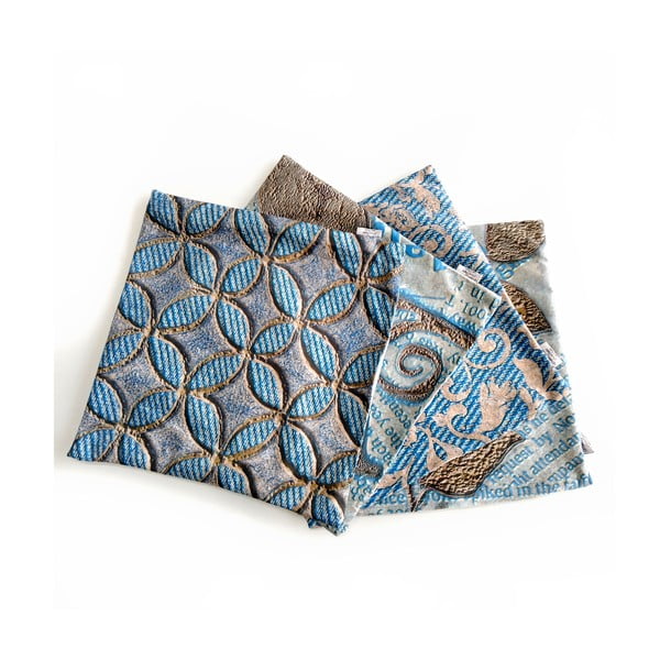 Komplet 4 prevlek za blazino in namiznega tekača - Mila Home-image-1