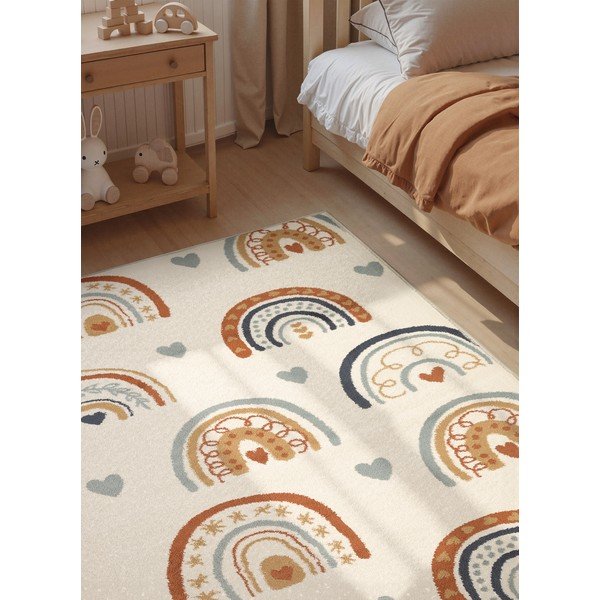 Kremno bela otroška preproga 200x290 cm Bowie – Hanse Home-image-3