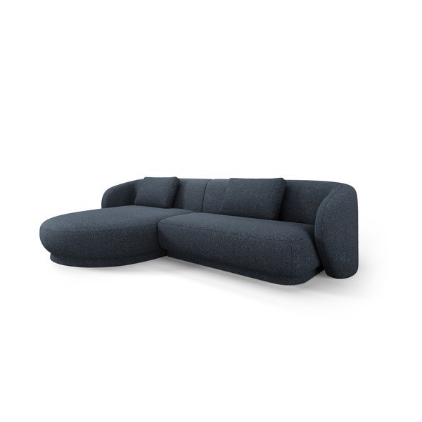 Temno modra kotna sedežna garnitura Camden – Cosmopolitan Design-image-2
