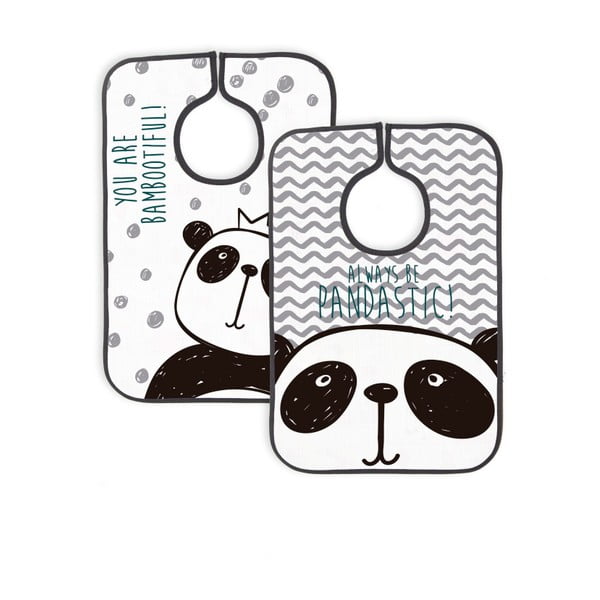 Slinčki v kompletu 2 kos Panda - Little Nice Things