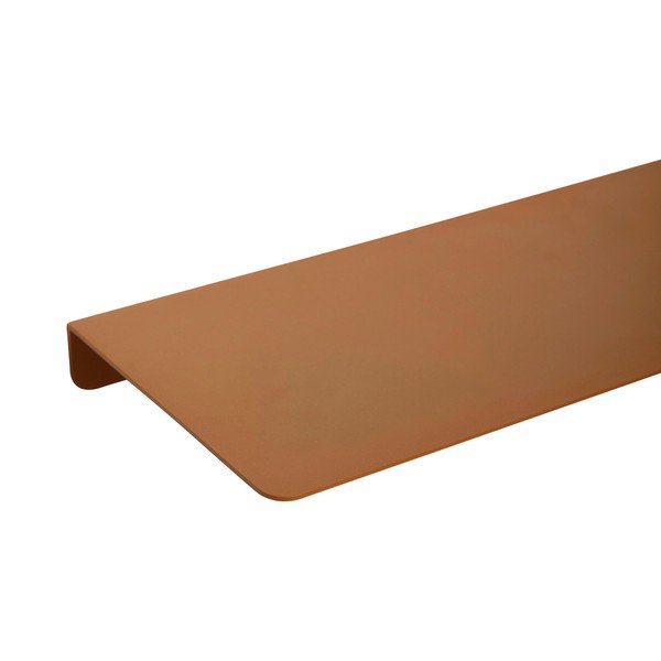 Rjava kovinska stenska polica Hübsch Fold-image-2