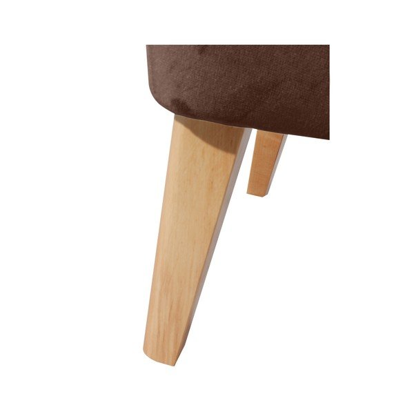 Rjav fotelj Max Winzer Brandon Suede-image-4