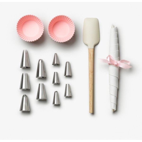 Komplet za okraševanje sladic število nastavkov 10 ks The Essentials Cupcake Tools – Printworks