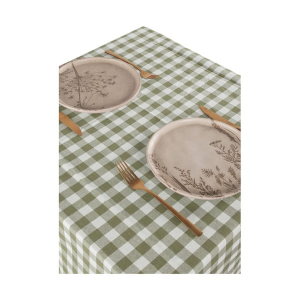Bombažen namizni prt 150x250 cm Gingham – Tiseco Home Studio-image-1