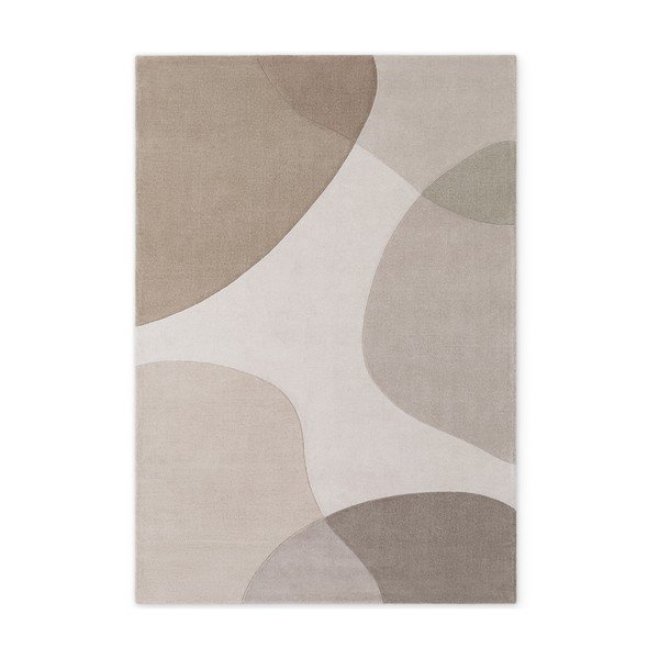 Bež ročno tkana volnena preproga 200x300 cm Hackney Clarissa – Ted Baker