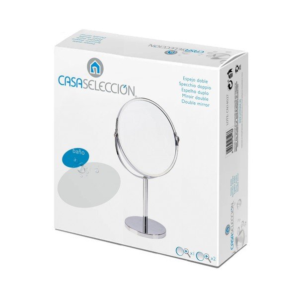 Kozmetično povečevalno ogledalo (2x) ø 12,5 cm – Casa Selección-image-1