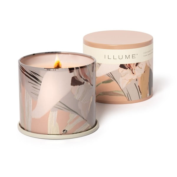 Dišeča sveča čas gorenja 50 h Coconut Milk Mango – ILLUME x Bloomingville-image-3