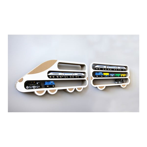 Komplet 2 polic Unlimited Design for kids Train-image-1