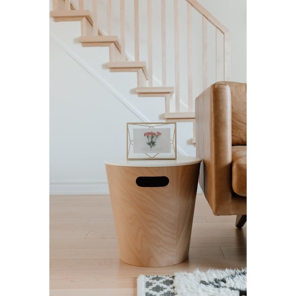 Kovinski stoječ/stenski okvir v zlati barvi 18x23 cm Prisma – Umbra-image-3