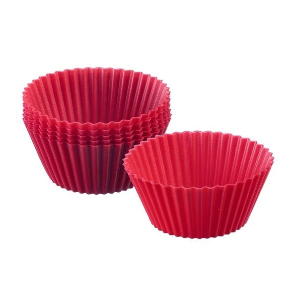 Set 6 silikonskih kalupov za kekse Muffin
