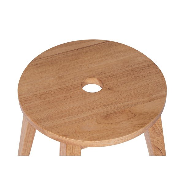 Leseni stolček iz kavčukovca Club - Bonami Selection-image-3