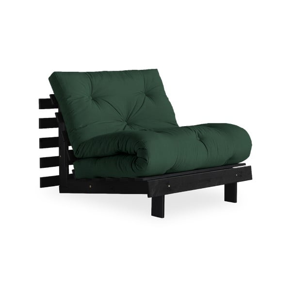 Variabilni fotelj Karup Design Roots Black/Dark Green