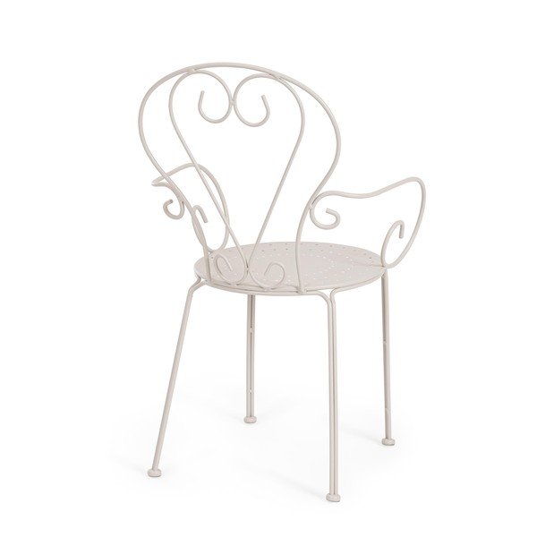 Bež kovinski vrtni stol Etienne – Bizzotto-image-4