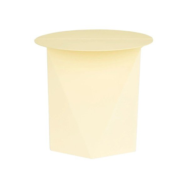 Kovinska okrogla stranska mizica 45x46 cm Foldy – Zuiver-image-3