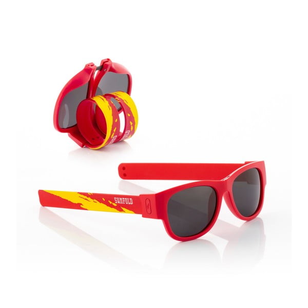 InnovaGoods Sunfold Otroška sončna očala Mondial Spain Red Roller