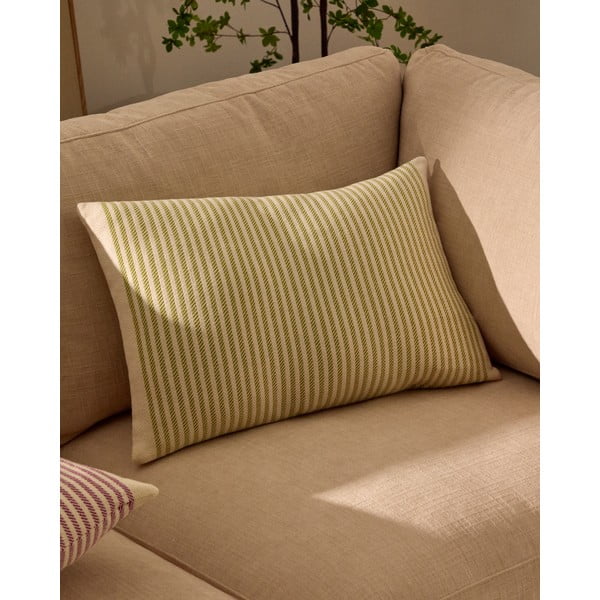 Bombažna prevleka za blazino 40x60 cm Lioris – Kave Home-image-1