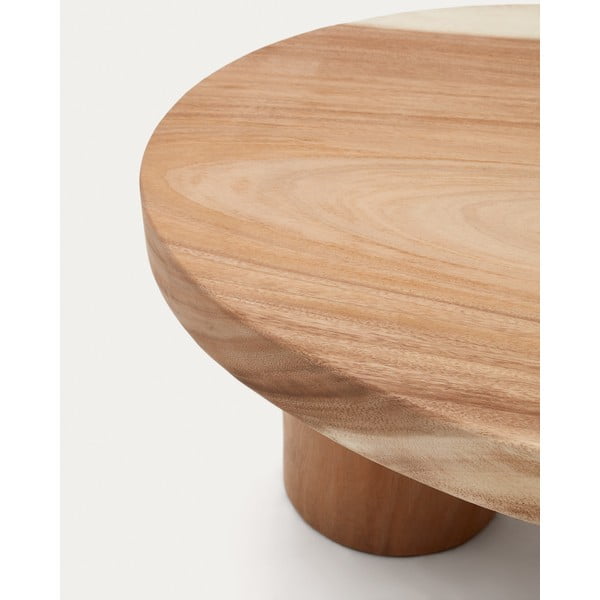 Mizica iz masivnega munggur lesa v naravni barvi 60x90 cm Mosi – Kave Home-image-4