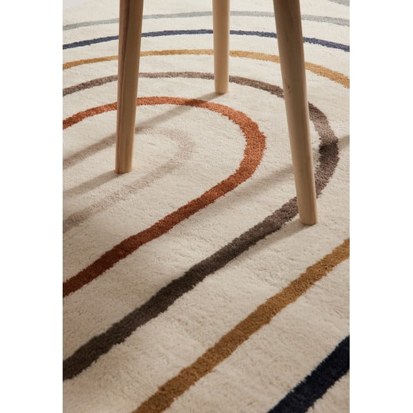 Kremno bela otroška preproga 120x170 cm Double Rainbow – Hanse Home-image-2