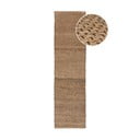 Tekač iz jute v naravni barvi 60x230 cm Sol - Flair Rugs