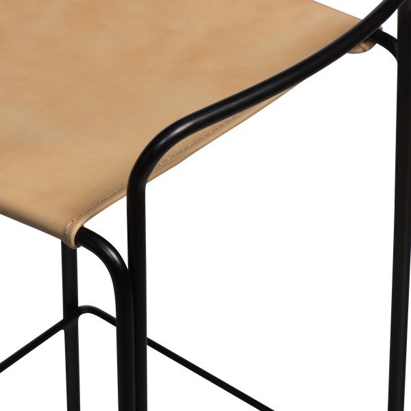 Rjav barsko stol (višina sedeža 77 cm) Paz – DAN-FORM Denmark-image-2