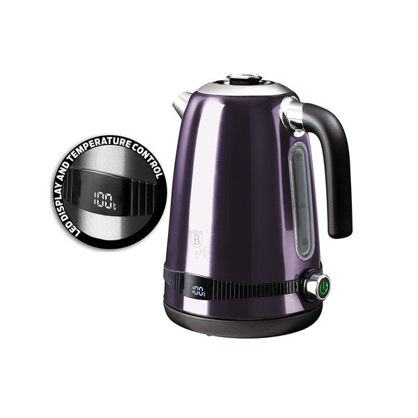 Vijolični grelnik vode 1,7 l Purple Metallic Line - BerlingerHaus-image-2