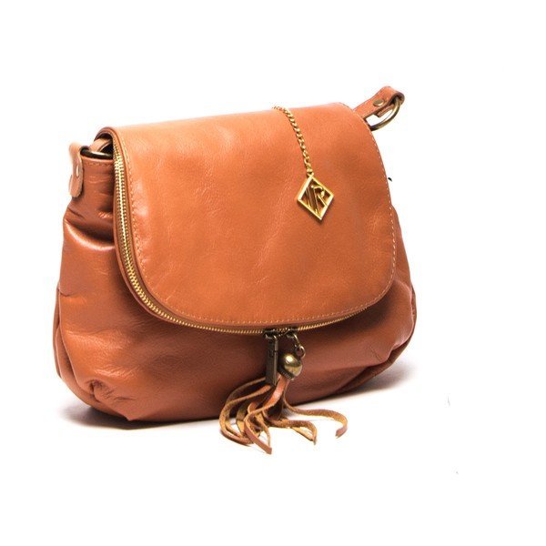 Usnjena torbica Isabella Rhea 2052 Cognac-image-1