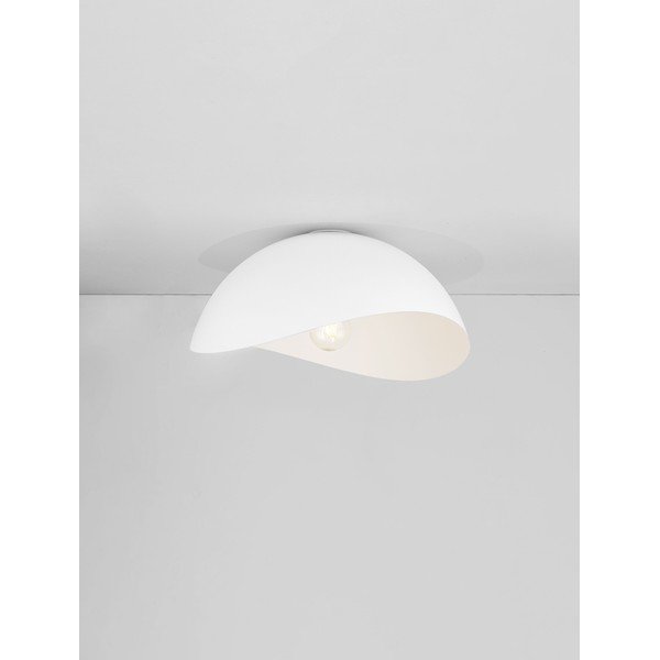 Mat bela kovinska stropna svetilka Opsi – Nova Luce-image-3