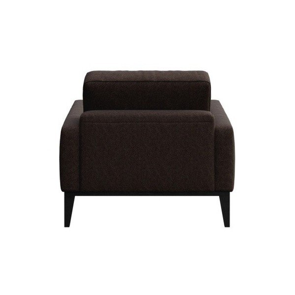Čokoladno rjav fotelj MESONICA Musso Tufted-image-3
