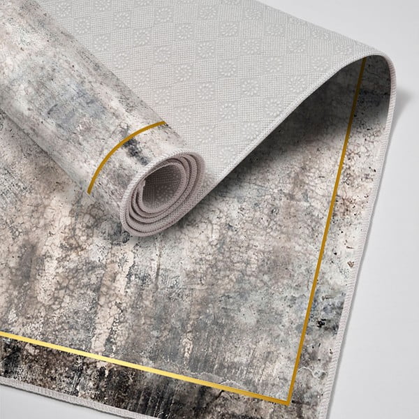 Sive/rjave kopalniške preproge v kompletu 2 ks 60x100 cm – Foutastic-image-2