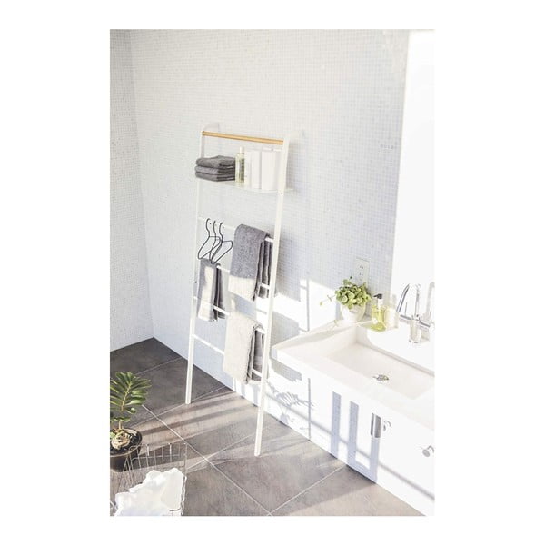 Bel obešalnik s polico YAMAZAKI Tower Ladder-image-1