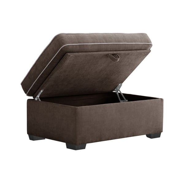 Rjav puf s prostorom za shranjevanje Jalouse Maison Serena-image-2