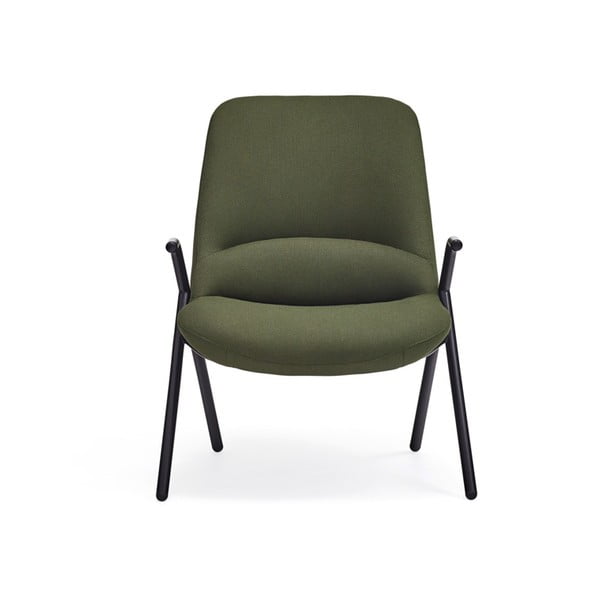 Zelen fotelj Teulat Dins, višina 90 cm-image-2