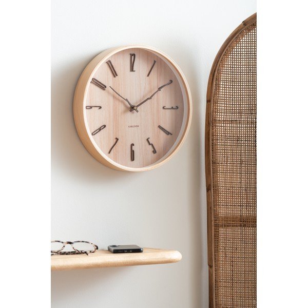 Stenska ura ø 30 cm Rama – Karlsson-image-1