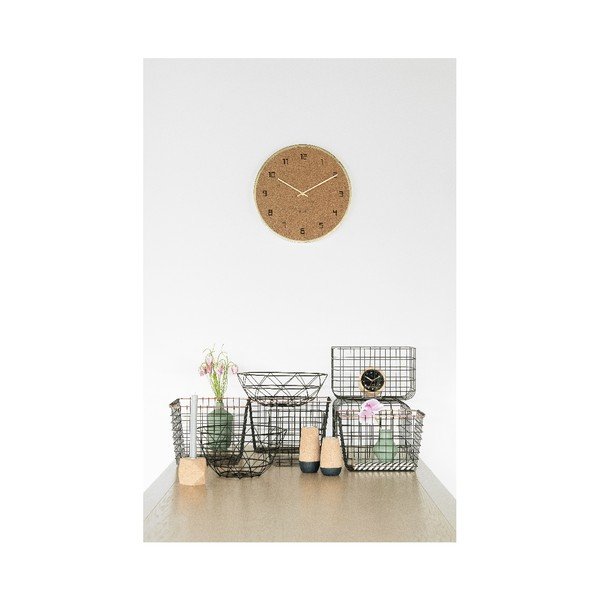 Stenska ura iz plute Karlsson Modest, ⌀ 40 cm-image-1