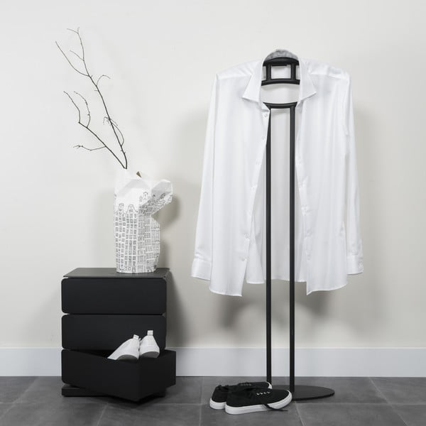 Črna kovinska komoda 37x45x26 cm Joey – Spinder Design-image-3