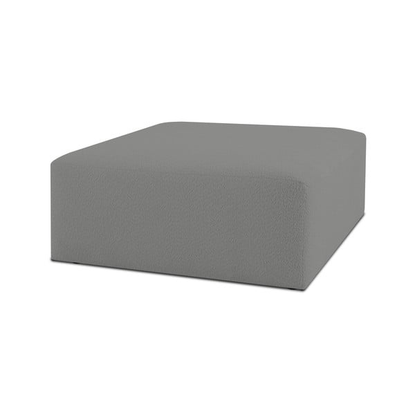 Siv modul za sedežno garnituro iz tkanine bouclé Roxy – Scandic-image-2