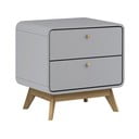Siva nočna omarica Cassie - Støraa 