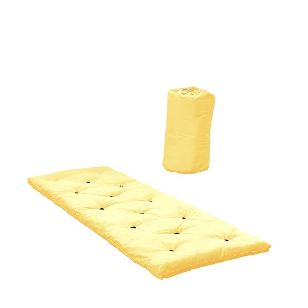 Rumena futonska vzmetnica 70x190 cm Bed in a Bag Yellow – Karup Design